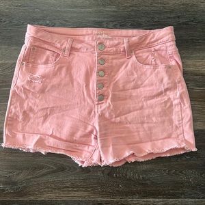 🏵️2/$14🏵️ Time and Tru High Rise denim short